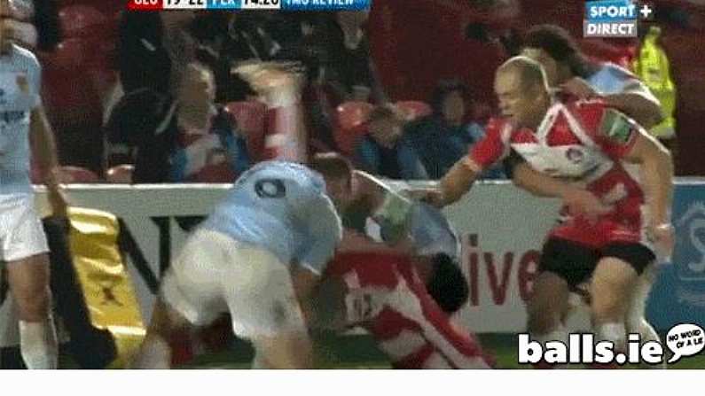 GIF: Perpignan's Lifeimi Mafi Saw Red For This Tackle At The Weekend