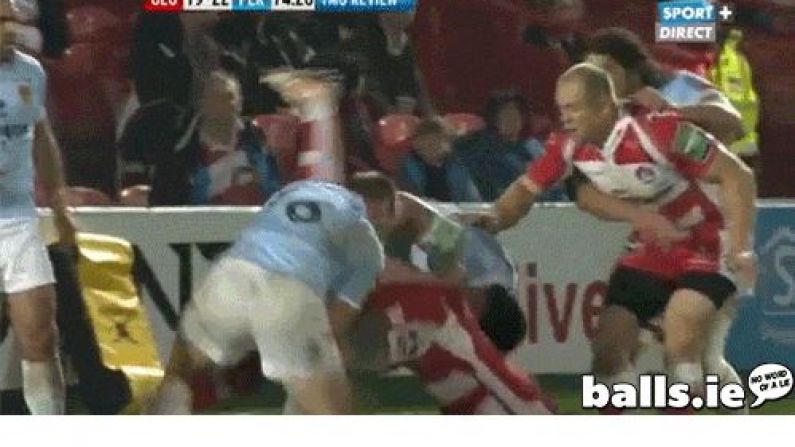 GIF: Perpignan's Lifeimi Mafi Saw Red For This Tackle At The Weekend