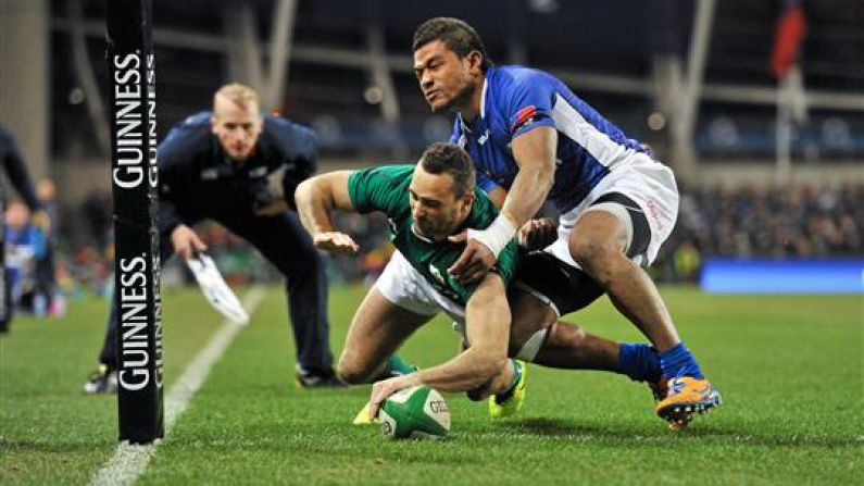 GIFs: Dave Kearney Scores Two Tries On Ireland Debut