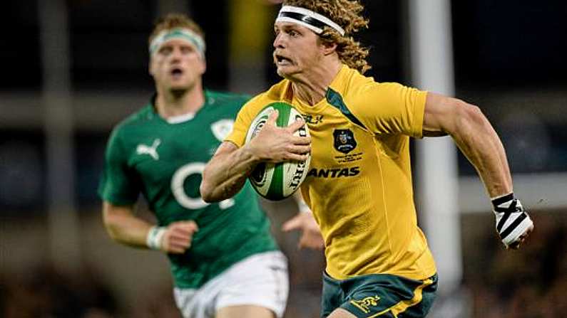 GIF: Australia's Two First Half Trys Against Ireland