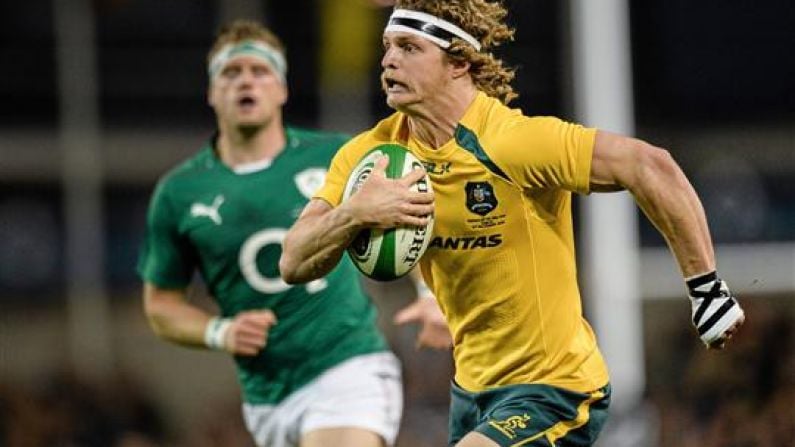 GIF: Australia's Two First Half Trys Against Ireland