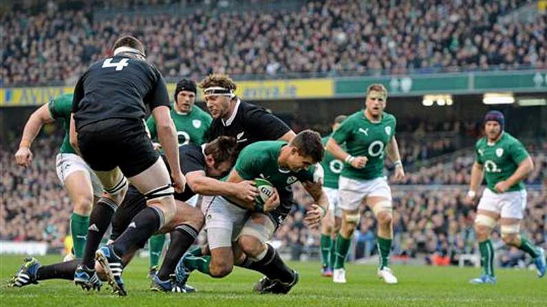 GIFs: Ireland Score Two Tries In First 10 Minutes Against The All Blacks