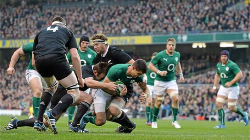 GIFs: Ireland Score Two Tries In First 10 Minutes Against The All Blacks