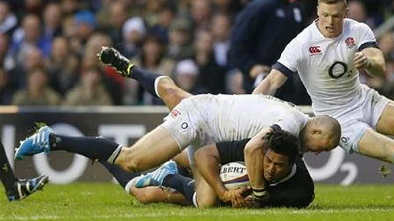 New Zealand's Ma'a Nonu With The Sexiest of Sexy Passes