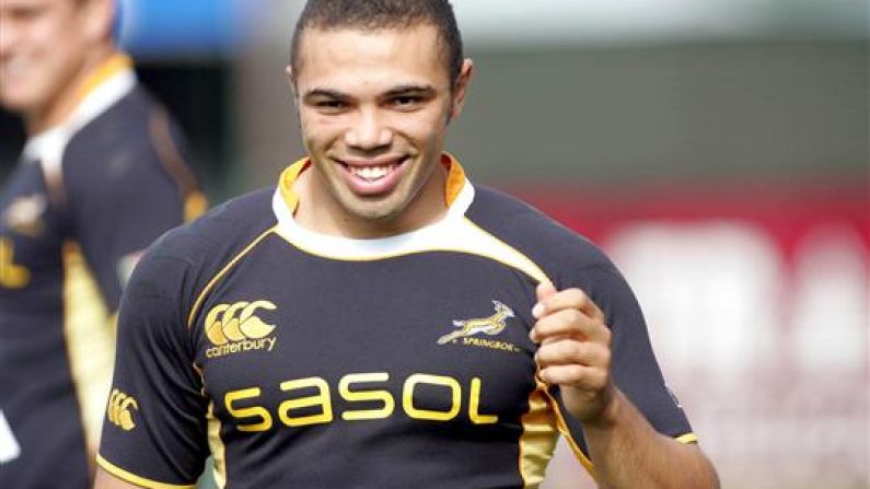 Video: Brilliant Bryan Habana Run Sets Up De Villiers Try