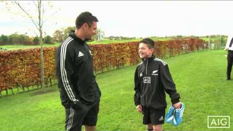 Video: George Morgan Meets Dan Carter