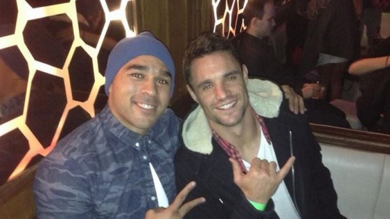 Simon Zebo Was Out With A Very Special Guest Last Night