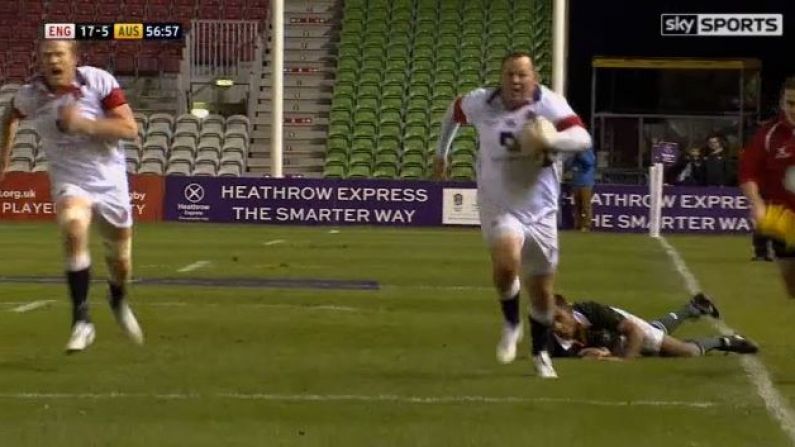 Video: Former England Hooker Shows 'Searing' Pace To Score 80m Lung-Busting Try