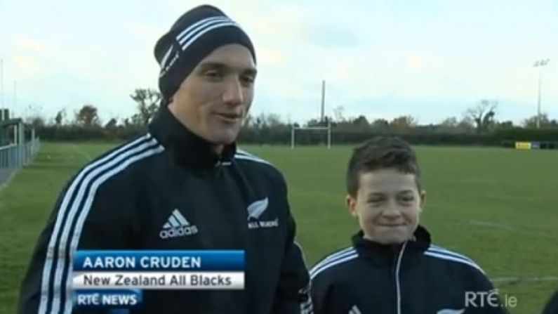 Video: George Morgan Sounds Like A Young Brian O'Driscoll
