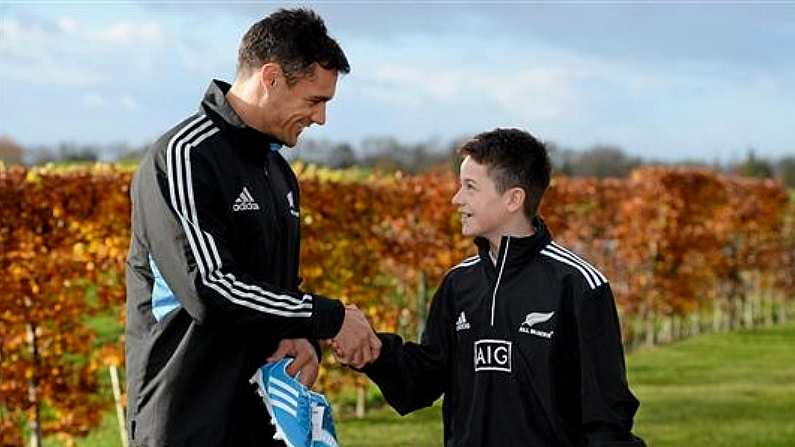 How Dan Carter Made One Irish Kid's Dream Come True