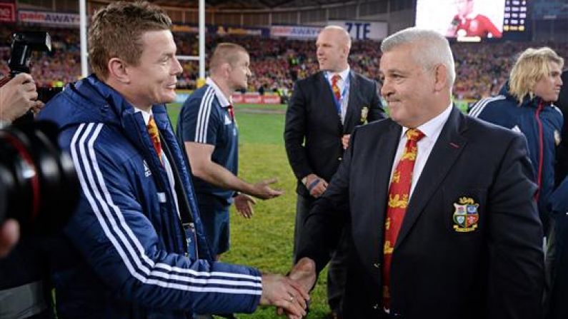 Warren Gatland's (Un)Official Apology To Brian O'Driscoll