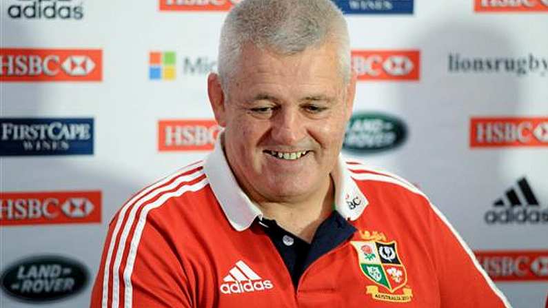 Gatland Thinks The Lions Should Consider A Minimum Quota Of Players From Each Country