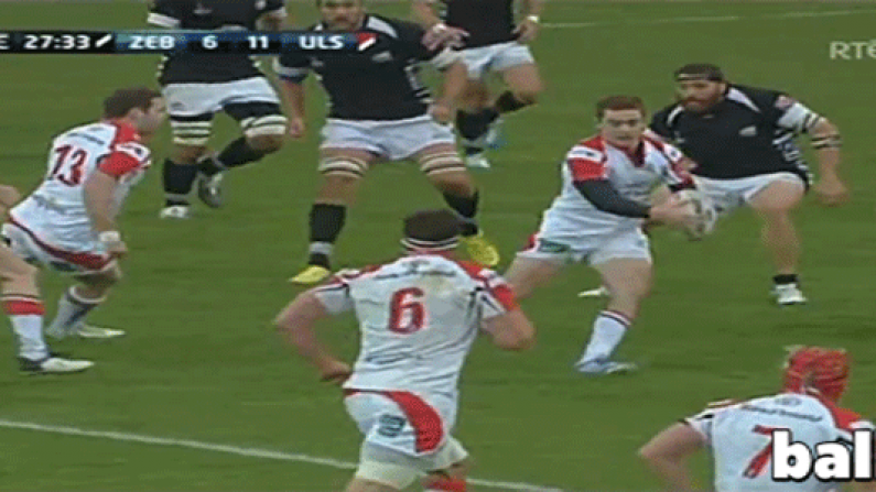 GIF: Sublime Play From Paddy Jackson Creates Darren Cave Try