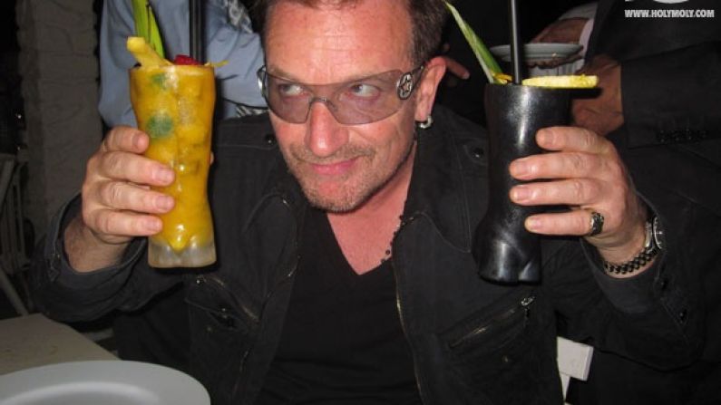 Bono Pauses Bono-ness To Celebrate With Tipp Supporters