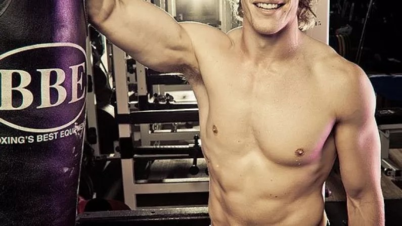 Andrew Trimble Forgets About Rugby World Cup With Racy Calendar Shoot