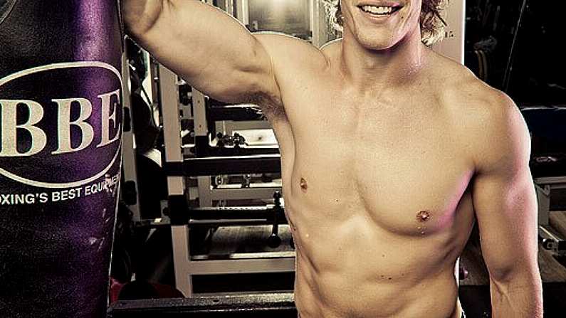 Andrew Trimble Forgets About Rugby World Cup With Racy Calendar Shoot