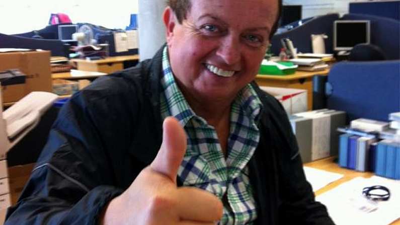 Marty Morrissey's First Tweet Brings Twitter To A Whole New Level