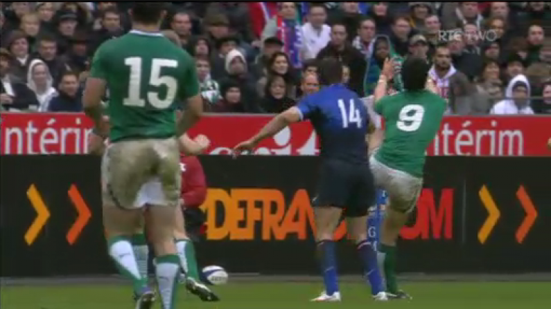 Conor Murray Does His Knee