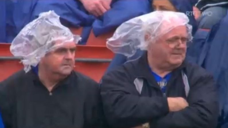 The two least stylish men at the Munster Hurling Final today.