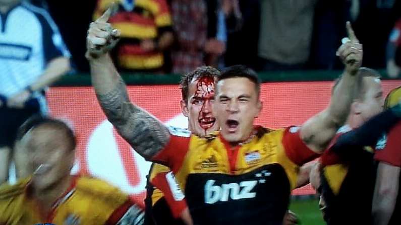 Super Rugby Semi Final Screengrab Says It All