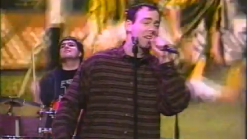 Huh? '90s Punk Band Bad Religion Used To Show Old Hurling Footage While The Played