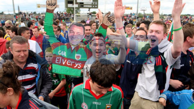 John Terry Celebrates Mayo's Connacht Final Victory
