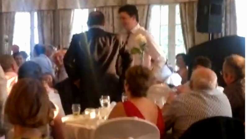 Hilarious - Banty Interviewed At Justin Carry Lynch's Wedding