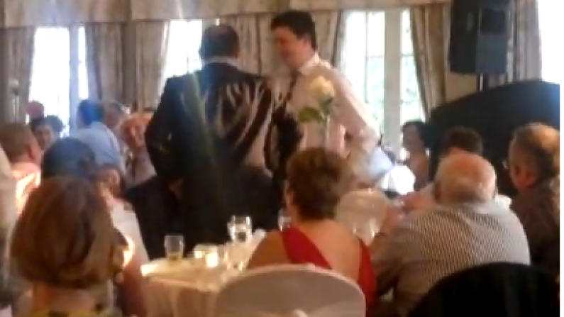 Hilarious - Banty Interviewed At Justin Carry Lynch's Wedding