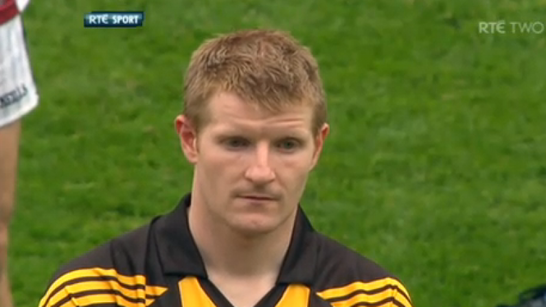 Photos Of Stunned And Pissed-Off Kilkenny Players During Fergal Moore's Speech