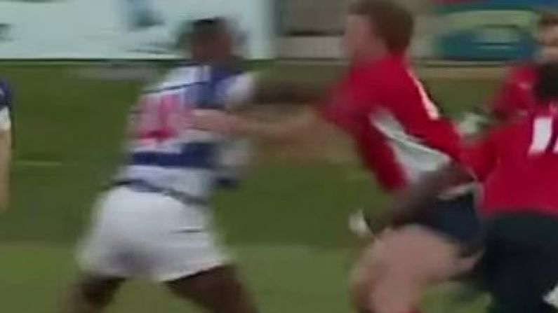 The Hand Off Hat-trick - When Rugby Players Forget How To Tackle