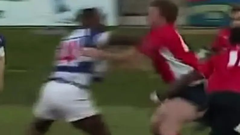 The Hand Off Hat-trick - When Rugby Players Forget How To Tackle