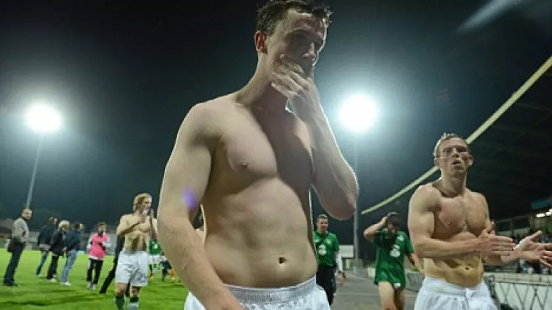 Who's The Ireland Player Walking Around Pistoia In His Jocks?