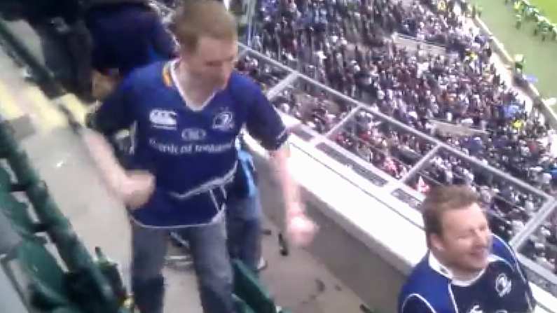 Victorious Leinster Fan Dance-Off