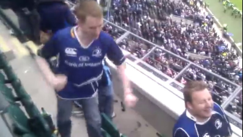Victorious Leinster Fan Dance-Off