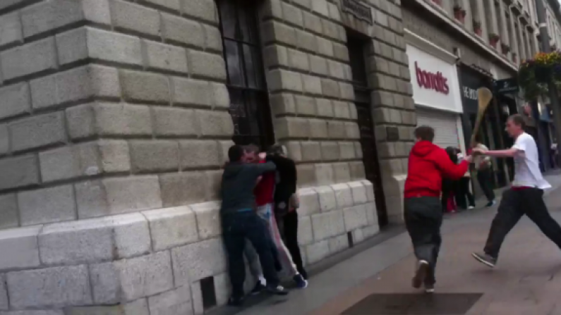 Hurling Comes To O'Connell Street