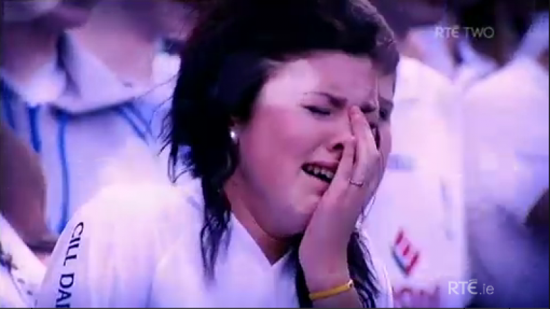 Crying Kildare Fan From The Sunday Game Intro Last Night