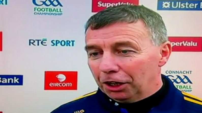 Roscommon Manager Plans To Lick His Lips After Heavy Defeat