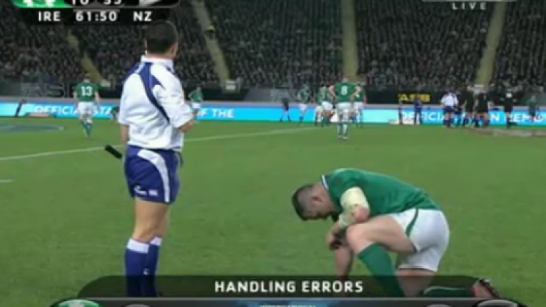 Cian Healy: Tebowing Or Just Really Tired?