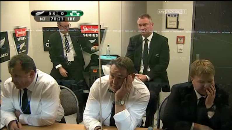 Steve Hansen - Offically Bored Of Thrashing Ireland.