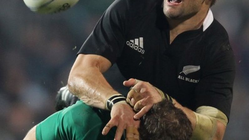 That Moment When Richie McCaw Drives His Knee Into Your Kidneys