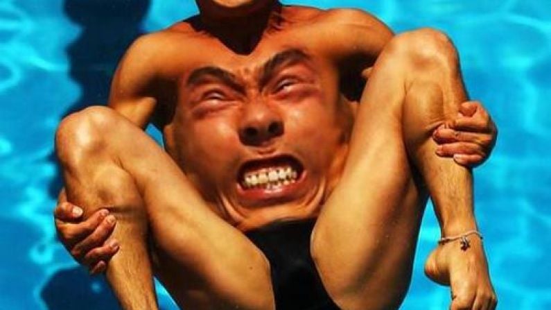 Definitely The Weirdest Diving Photoshop Of The Olympics