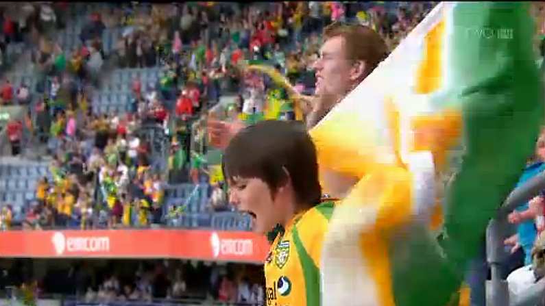 Footage Of The Pandemonium In Croker After Donegal Won Yesterday