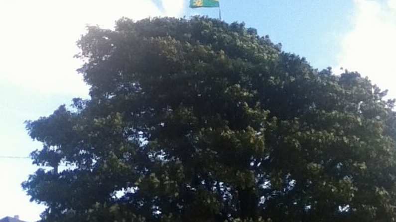 Is The Maddest Place You Could Think Of To Put A Donegal Flag?