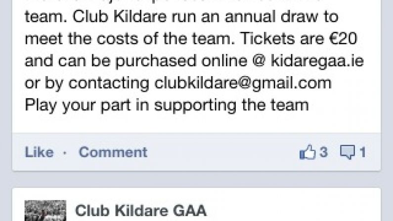 Club Kildare Getting A Bit Ahead Of Themselves