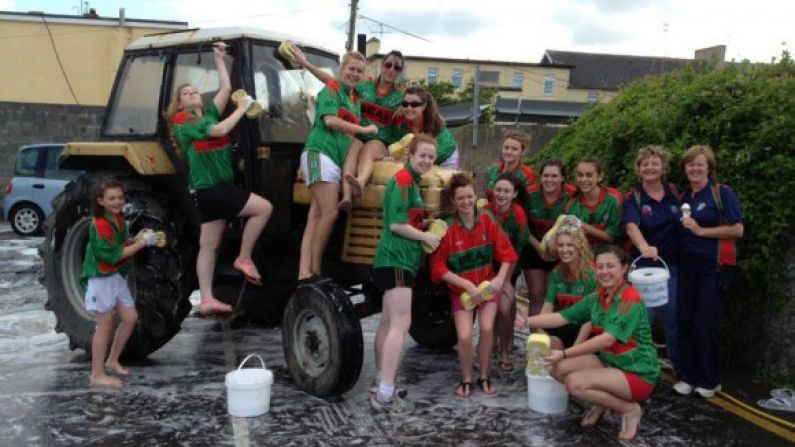 Now This Is How You Hold A Ladies GAA Carwashing Fundraiser