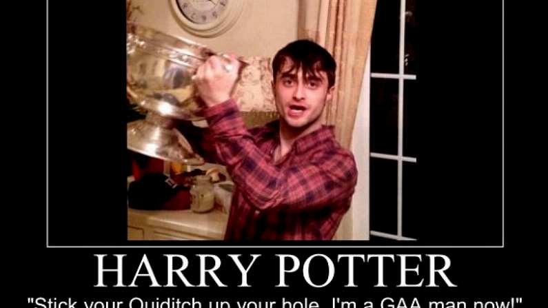 The first Harry Potter GAA meme has arrived.