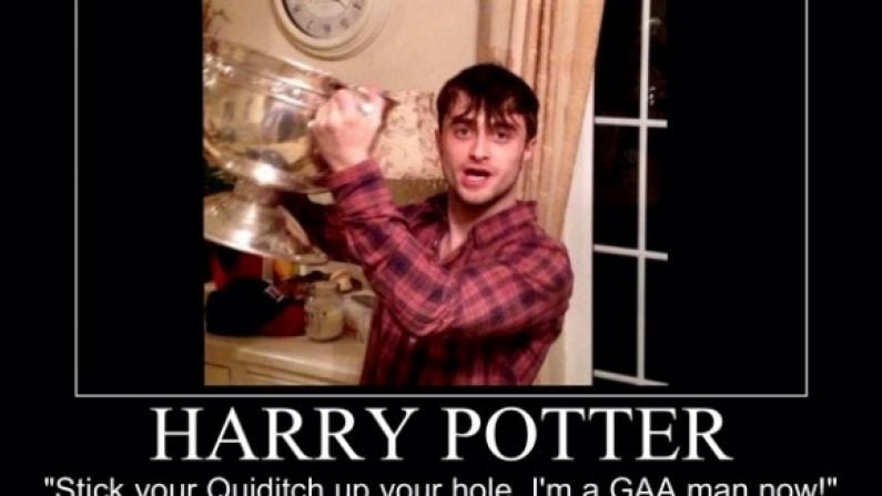 The first Harry Potter GAA meme has arrived.