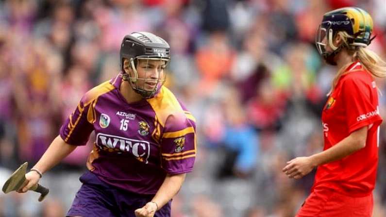 Ursula Jacob's brilliant goal from the All-Ireland Camogie Final.