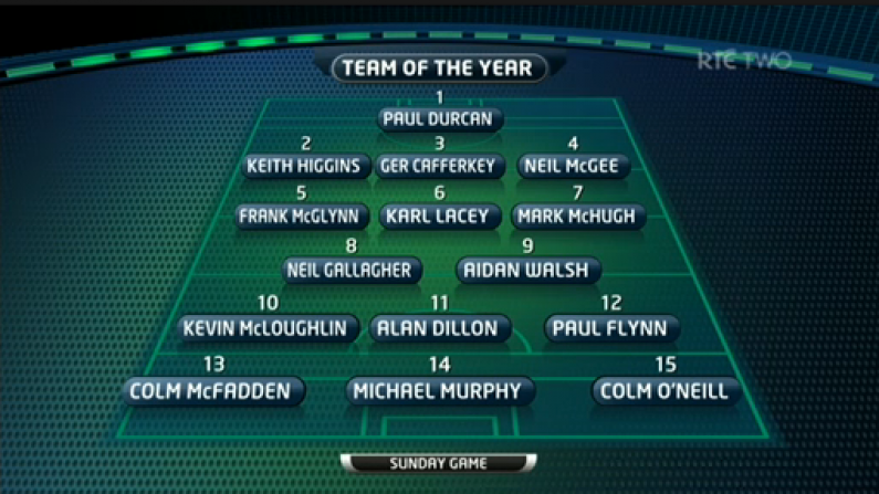 The Sunday Game's Team Of The Year