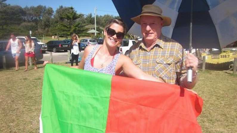 Does it get any better than Alf Stewart from Home and Away with a Mayo flag?